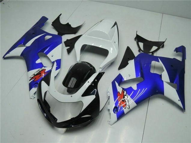 Carene Moto GSXR 600 / 750 K1 K2 K3 01-03 - Bianco Blu