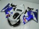 Carene Moto GSXR 600 / 750 K1 K2 K3 01-03 - Bianco Blu