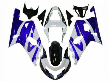 Carene Moto GSXR 600 / 750 K1 K2 K3 01-03 - Blu Bianco
