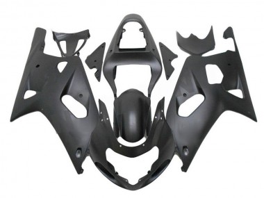 Carene Moto GSXR 600 / 750 K1 K2 K3 01-03 - Nero Opaco