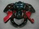 Carene Moto GSXR 600 / 750 K1 K2 K3 01-03 - Nero Rosso Carene Moto GSXR 600 / 750 K1 K2 K3 01-03 - Nero Rosso