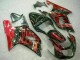 Carene Moto GSXR 600 / 750 K1 K2 K3 01-03 - Rosso Nero Carene Moto GSXR 600 / 750 K1 K2 K3 01-03 - Rosso Nero