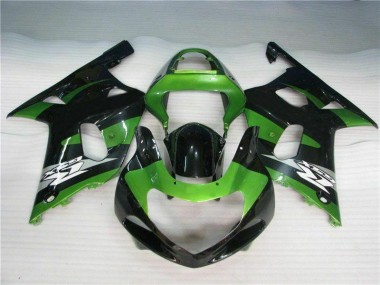 Carene Moto GSXR 600 / 750 K1 K2 K3 01-03 - Verde Nero