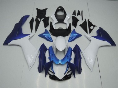 Carene Moto GSXR 600 / 750 K11 11-24 - Bianco Blu
