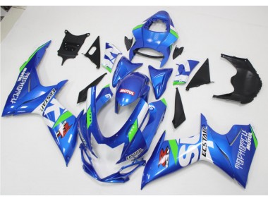 Carene Moto GSXR 600 / 750 K11 11-24 - Blu Bianco Verde