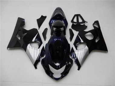 Carene Moto GSXR 600 / 750 K4 04-05 - Blu Argento