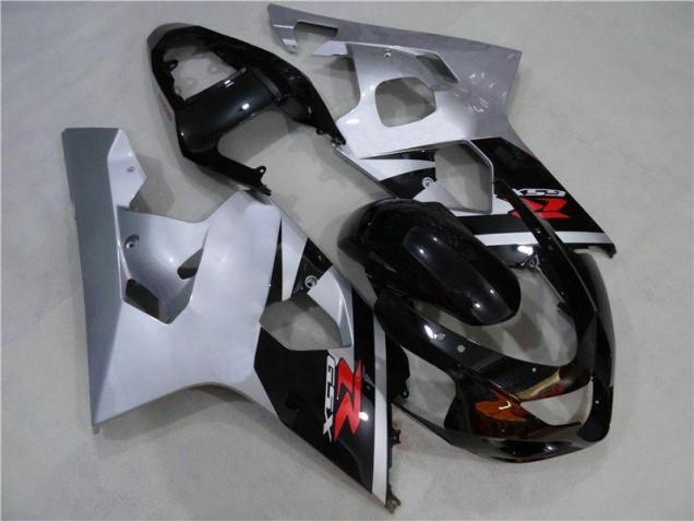 Carene Moto GSXR 600 / 750 K4 04-05 - Nero Argento Carene Moto GSXR 600 / 750 K4 04-05 - Nero Argento