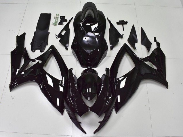 Carene Moto GSXR 600 / 750 K6 06-07 - Lucido Nero Carene Moto GSXR 600 / 750 K6 06-07 - Lucido Nero