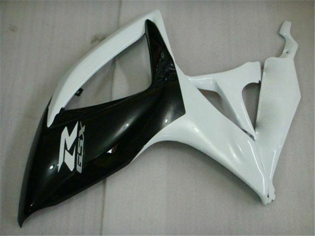 Carene Moto GSXR 600 / 750 K6 06-07 - Nero Bianco Carene Moto GSXR 600 / 750 K6 06-07 - Nero Bianco