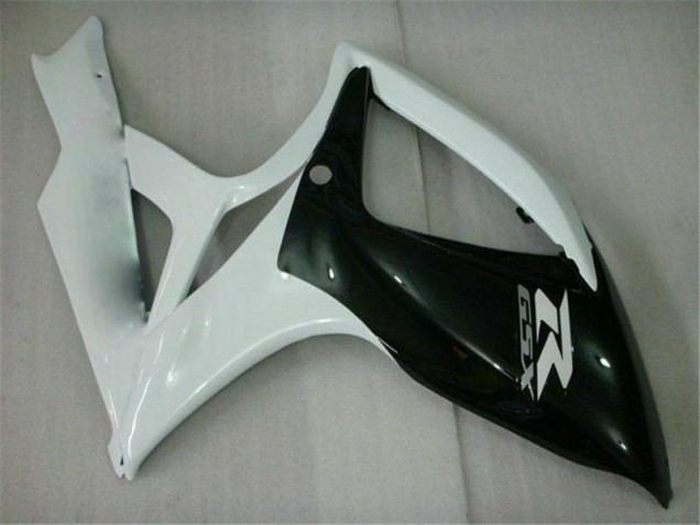 Carene Moto GSXR 600 / 750 K6 06-07 - Nero Bianco Carene Moto GSXR 600 / 750 K6 06-07 - Nero Bianco