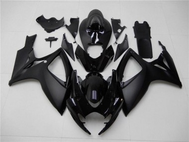 Carene Moto GSXR 600 / 750 K6 06-07 - Nero Opaco