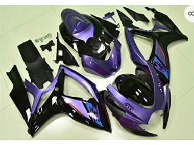 Carene Moto GSXR 600 / 750 K6 06-07 - Viola Nero