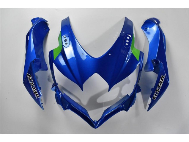 Carene Moto GSXR 600 / 750 K8 08-10 - Blu Bianco Verde Carene Moto GSXR 600 / 750 K8 08-10 - Blu Bianco Verde