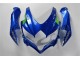 Carene Moto GSXR 600 / 750 K8 08-10 - Blu Bianco Verde Carene Moto GSXR 600 / 750 K8 08-10 - Blu Bianco Verde