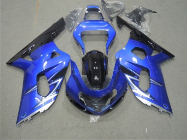 Carene Moto GSXR 600 K1 K2 K3 01-03 - Blu
