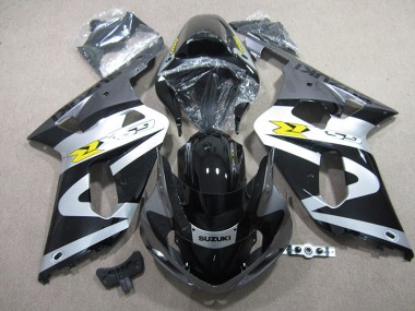 Carene Moto GSXR 600 K1 K2 K3 01-03 - Nero Bianco