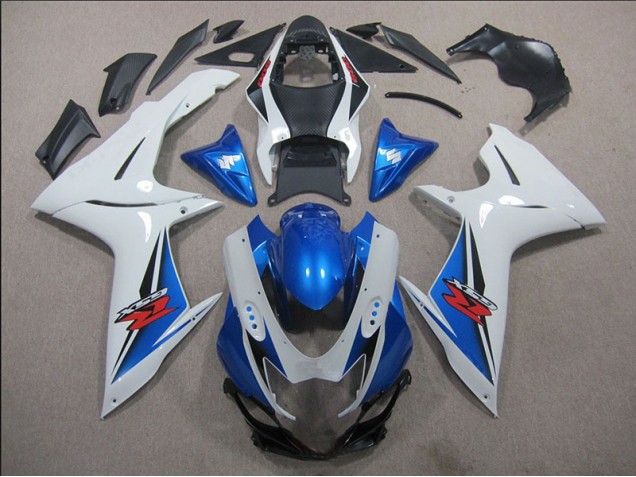 Carene Moto GSXR 600 K11 11-24 - Bianco Blu