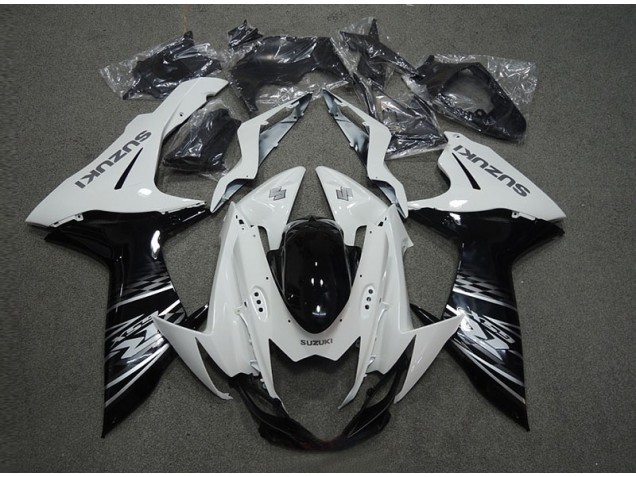Carene Moto GSXR 600 K11 11-24 - Bianco Nero Carene Moto GSXR 600 K11 11-24 - Bianco Nero