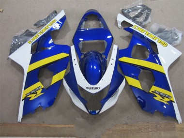 Carene Moto GSXR 600 K4 04-05 - Blu Bianco Giallo