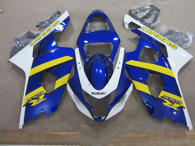 Carene Moto GSXR 600 K4 04-05 - Blu Bianco Giallo