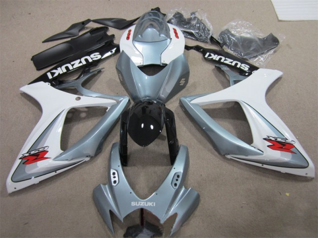 Carene Moto GSXR 600 K6 06-07 - Bianco Grigio Carene Moto GSXR 600 K6 06-07 - Bianco Grigio