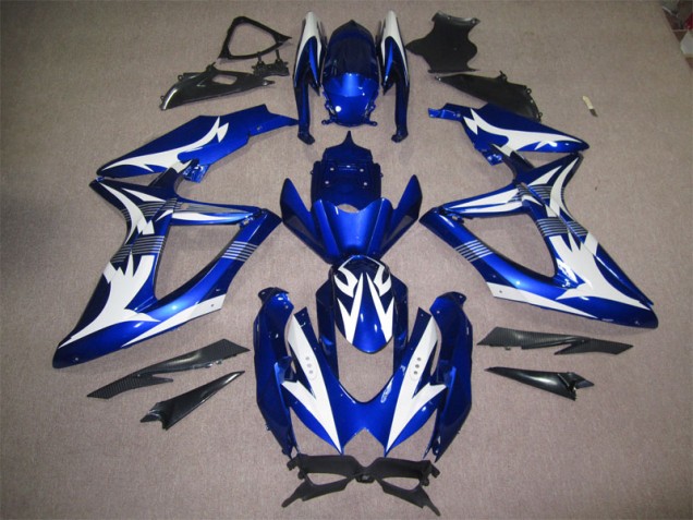Carene Moto GSXR 600 K8 08-10 - Blu Bianco Carene Moto GSXR 600 K8 08-10 - Blu Bianco