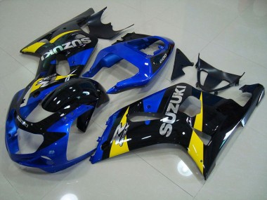 Carene Moto GSXR 750 K1 K2 K3 01-03 - Blu Nero