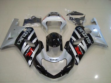 Carene Moto GSXR 750 K1 K2 K3 01-03 - Nero Argento
