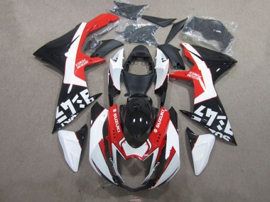 Carene Moto GSXR 750 K11 11-24 - Nero Rosso