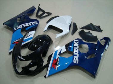 Carene Moto GSXR 750 K4 04-05 - Blu Bianco