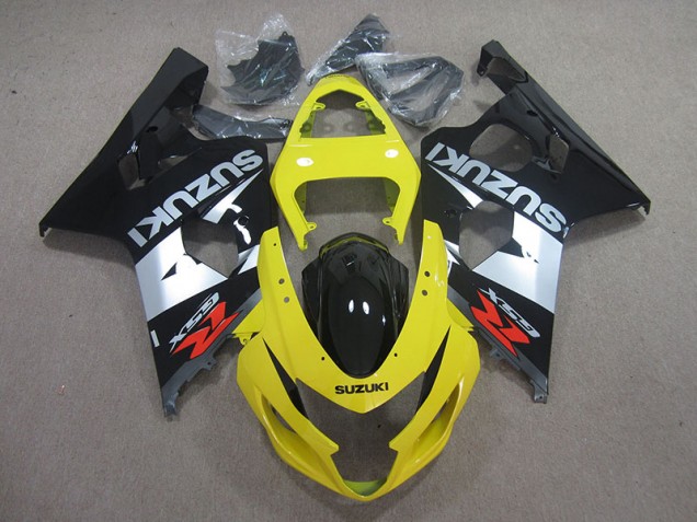 Carene Moto GSXR 750 K4 04-05 - Giallo Nero Argento