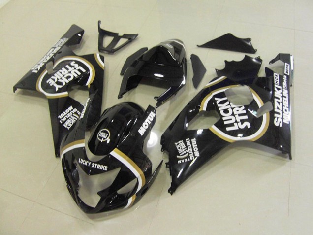 Carene Moto GSXR 750 K4 04-05 - Nero Bianco Lucky Strike Motul Carene Moto GSXR 750 K4 04-05 - Nero Bianco Lucky Strike Motul