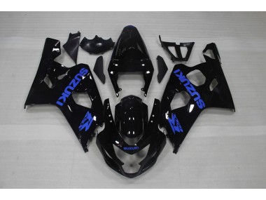 Carene Moto GSXR 750 K4 04-05 - Nero Blu Decal