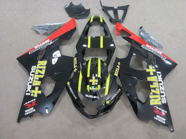 Carene Moto GSXR 750 K4 04-05 - Nero Giallo Rizla