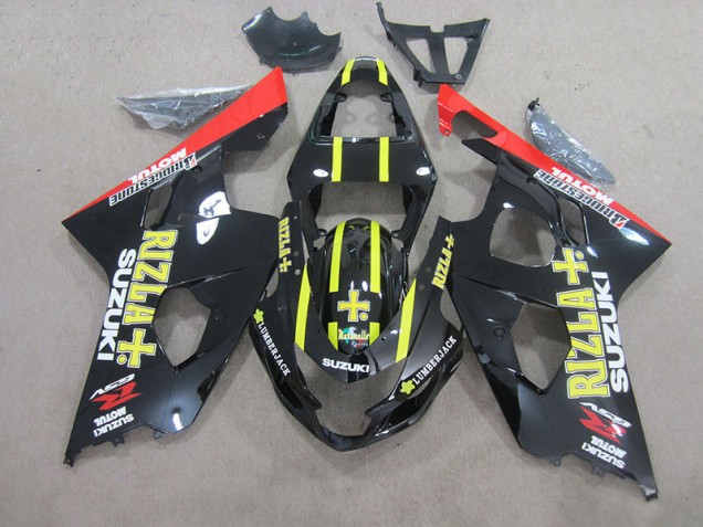 Carene Moto GSXR 750 K4 04-05 - Nero Giallo Rizla Carene Moto GSXR 750 K4 04-05 - Nero Giallo Rizla