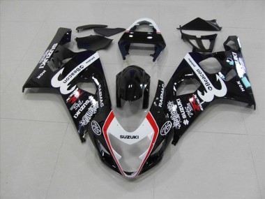 Carene Moto GSXR 750 K4 04-05 - Nero Rosso Faro