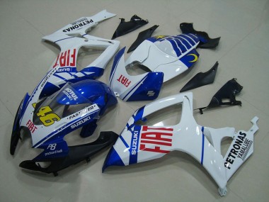Carene Moto GSXR 750 K6 06-07 - Blu Bianco Fiat 46