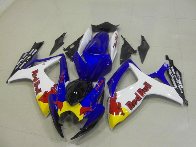 Carene Moto GSXR 750 K6 06-07 - Blu Bianco Red Bull Carene Moto GSXR 750 K6 06-07 - Blu Bianco Red Bull