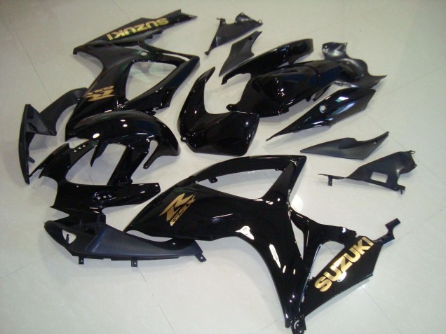Carene Moto GSXR 750 K6 06-07 - Nero Oro Decal Carene Moto GSXR 750 K6 06-07 - Nero Oro Decal