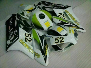 Carene Moto & Plastica CBR 1000 RR 04-05 - Bianco Verde Hannspree 52