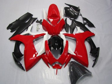 Carene Moto & Plastica GSXR 600 K6 06-07 - Rosso Nero