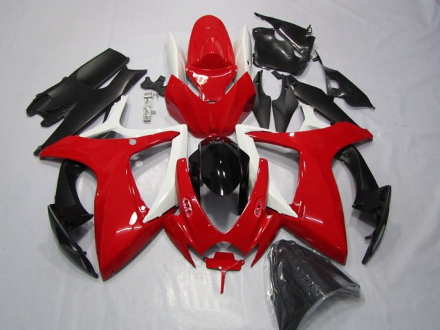 Carene Moto & Plastica GSXR 600 K6 06-07 - Rosso Nero Carene Moto & Plastica GSXR 600 K6 06-07 - Rosso Nero