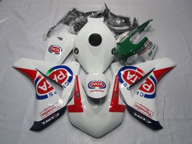 Carene Moto & Plastica Moto CBR 1000 RR 08-11 - Bianco Rosso PATA