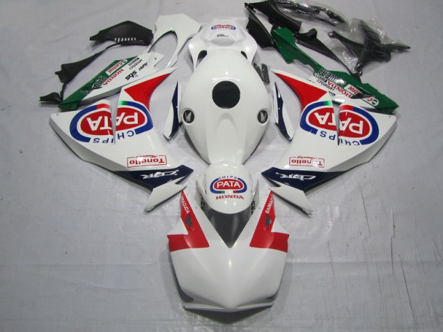 Carene Moto & Plastica Moto CBR 1000 RR 12-16 - Rosso Bianco PATA