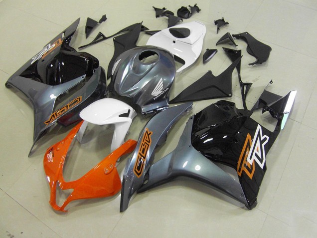 Carene Moto & Plastica Moto CBR 600 RR 09-12 - Arancia Grigio Nero Carene Moto & Plastica Moto CBR 600 RR 09-12 - Arancia Grigio Nero