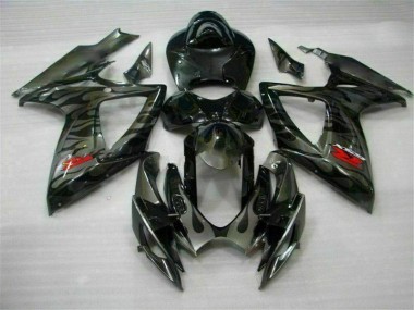 Carene Moto & Plastica Moto GSXR 600 / 750 K6 06-07 - Nero