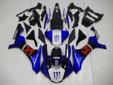 Carene Moto & Plastica Moto R1 15-19 - Nero Blu