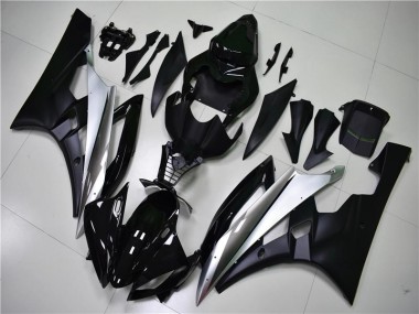 Carene Moto & Plastica Moto R6 06-07 - Argento Nero