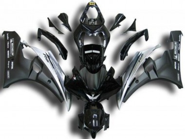 Carene Moto & Plastica Moto R6 06-07 - Nero Bianco