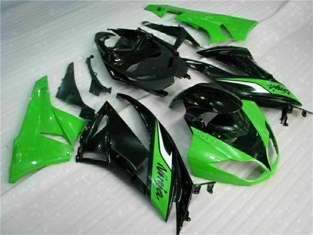 Carene Moto & Plastica Moto ZX6R 09-12 - Nero Verde Carene Moto & Plastica Moto ZX6R 09-12 - Nero Verde